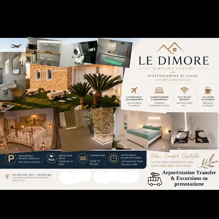 Casa de hóspedes Le Dimore Airport Luxury Con Jacuzzi 3*