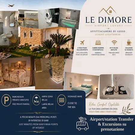 Le Dimore Airport Luxury Con Jacuzzi 3*